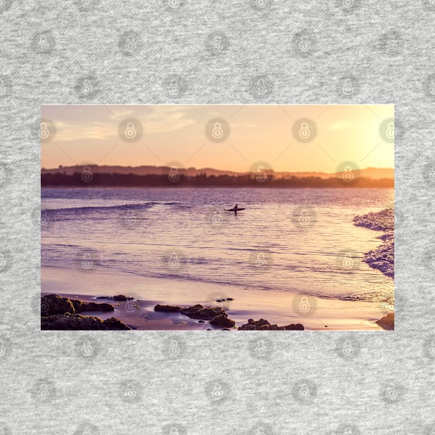 Afternoon Surf in Byron Bay by MT Photography & Design